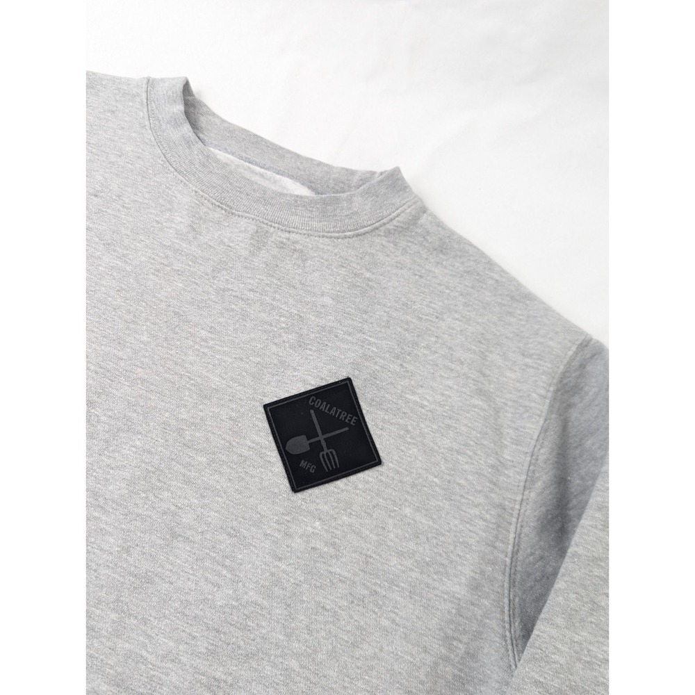 Coalatree‎ Hoodie Men Small Gray  Fleece Pullover Sweatshirt Crewneck Pouch